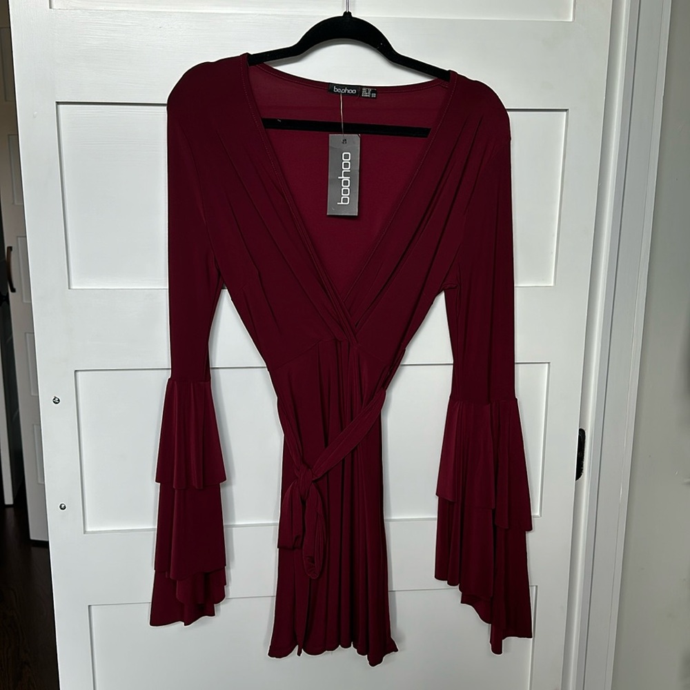 BRAND NEW BOOHOO RED DRESS